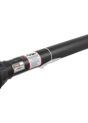 A Sparex PTO Shaft (Sparex Part Number: S.164287), featuring a black telescopic tripod or monopod leg primarily made of metal, equipped with foam grips, a twist locking mechanism, a small label near the top, and a universal joint for added flexibility.