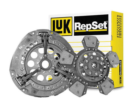 Sparex Clutch Kit without Bearings (Part Number: S.165817) featuring a pressure plate and Cerametallic clutch disc displayed in front of packaging.