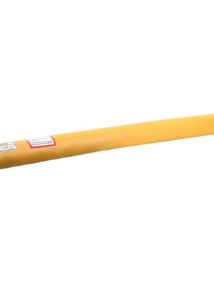 A yellow GARDLOC PTO Shaft - (Lz) Length: 1510mm, 1 3/8'' x 6 Spline Q.R. to 1 3/8'' x 6 Spline Friction Disc Clutch with protective covers on both ends, available under Sparex Part Number: S.166275.