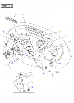 Massey Ferguson - Housing Gasket - 1669957M1 - Farming Parts