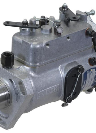 The Sparex Fuel Injection Pump, part number S.167219, is an industrial mechanical component featuring various connectors and bolts, likely designed for integration into a larger machinery system. With a metallic finish and identifying text and labels on its body, this device is possibly used in conjunction with a Sparex engine or Perkins A4.248 model.