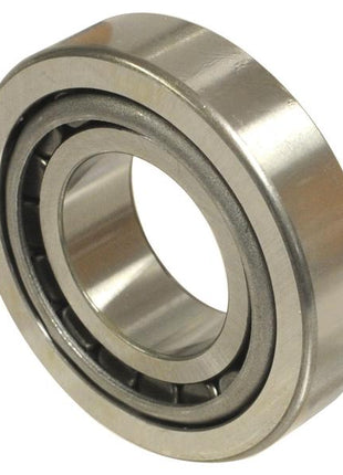 A close-up image showcasing the Sparex Taper Roller Bearing (model HM89449 HM89410, Sparex Part Number: S.167584) with a metallic outer ring and inner components. The bearing is displayed against a plain white background.