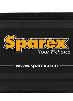 A black car battery labeled "Battery 531X, 6V, AH Capacity @20HR: 135" with the branding "Sparex" and the website "www.sparex.com" at the bottom.