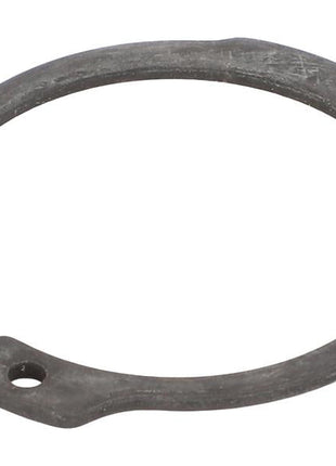 An external circlip, such as the External Circlip (DIN or Standard No.) from Sparex (Part Number: S.168906), features two small holes on its open ends and is commonly utilized in machinery to secure components on a shaft or in a bore.