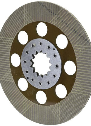 The Sparex Brake Friction Disc (Part Number: S.168984) is a circular metallic brake disc with a 355mm outer diameter, featuring a series of holes around the central hub and a grooved pattern on the surface.