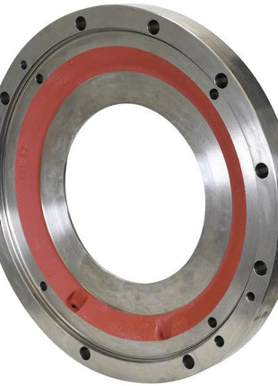 The Sparex Intermediate Brake Disc (Sparex Part Number: S.169026) is a circular metal flange with a red inner ring and multiple bolt holes around the outer edge, featuring precise Outer Ø measurements of 445mm for optimal compatibility.