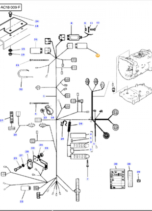 Massey Ferguson - Flasher Relay - 1696565M1 - Farming Parts