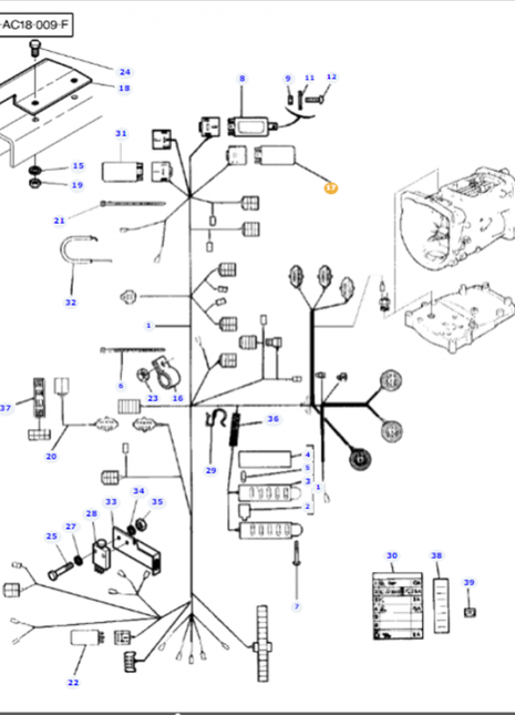 Massey Ferguson - Flasher Relay - 1696565M1 - Farming Parts