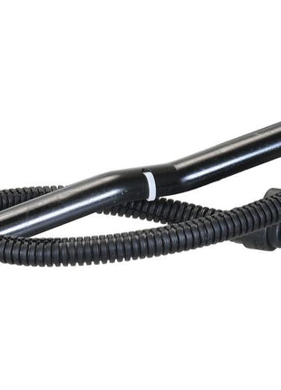 The Sparex Boost Sensor (S.170309) is a black coiled electrical cable equipped with connectors and a metallic end, designed for compatibility with 12V systems, commonly used in automotive or industrial applications.