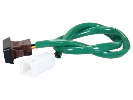 A Sparex Position Sensor (Part Number: S.170318) featuring a coiled green wire with a brown connector on one end and a white connector on the other, compatible with 5V devices.