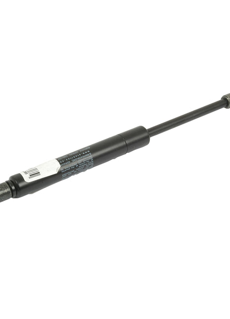 Image of a metal automotive gas strut with a total length of 275mm, labeled Sparex in the middle. Product code S.19838.