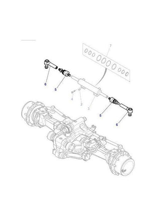 Massey Ferguson - Track Rod End & Ball Joint - ACP0286710 - ACP0495910 - Farming Parts