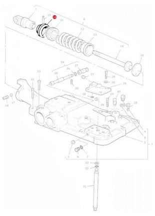 Massey Ferguson - Boot Draft Control - 180579M3 - Farming Parts