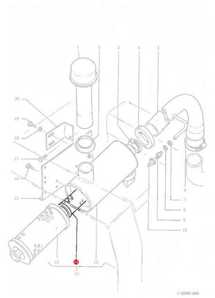 Massey Ferguson - Filter Air Inner - 1678295M1 - Farming Parts