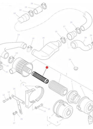 Massey Ferguson - Filter Air Inner - H117200090160 - Farming Parts