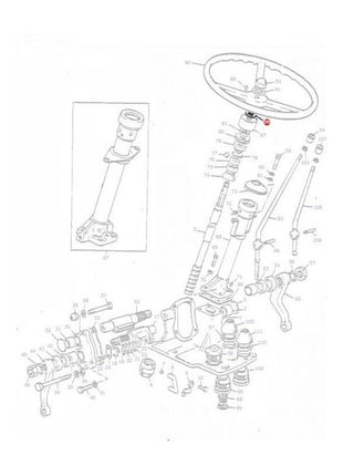 Massey Ferguson - Felt Washer - 827210M1 - Farming Parts