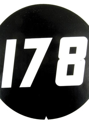 Decal - Massey Ferguson 178 | Sparex Part No.S.2086