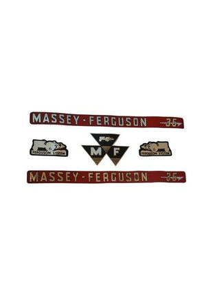 Massey Ferguson - 35 Decal Kit - 3406970M91 - Farming Parts