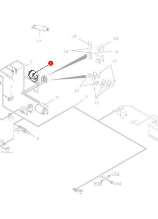 Massey Ferguson - Alternator 120amp - 3907883M1 - Farming Parts