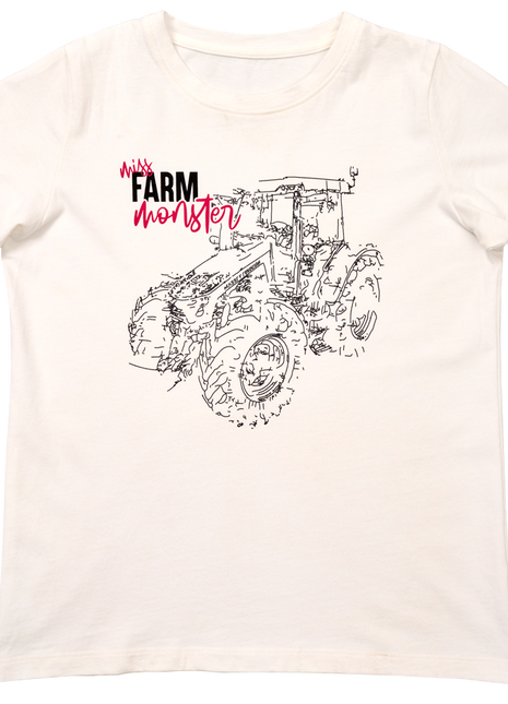 Massey Ferguson - T-Shirt Miss Farm Monster For Girls - X993602309 - Massey Tractor Parts