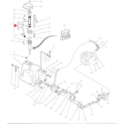 Massey Ferguson - Auxiliary Hydraulic Filter - 3907929M92 - Farming Parts