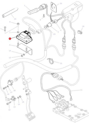 Massey Ferguson - Control Unit - 3809877M97 - Farming Parts