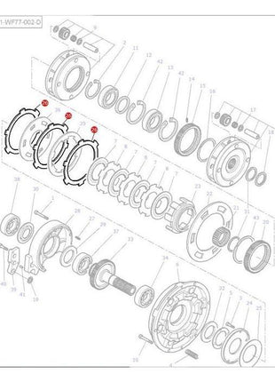 Massey Ferguson - Power Shuttle Disc - 3617346M1 - Farming Parts