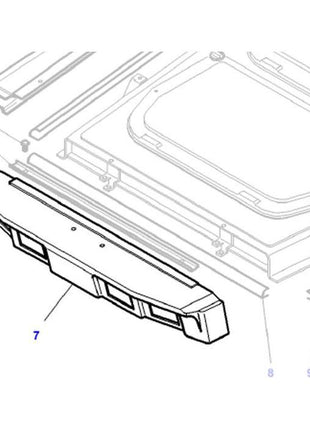 Massey Ferguson - Visor - 3780675M1 - Farming Parts