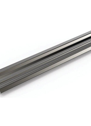 An image of the Sparex PTO Tube - Star Profile, Length: 1M (S4) - S.24820 with a polished star-shaped cross-section, highlighted against a plain white background.