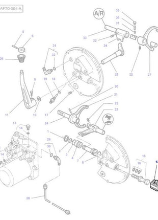 Massey Ferguson - Solenoid - 3619763M1 - Farming Parts