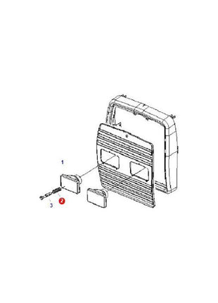 Massey Ferguson - Spring - 3388266M1 - Farming Parts