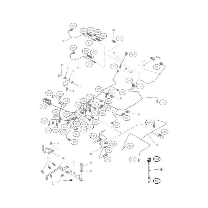 Massey Ferguson - Adapter - ACW032960A - Farming Parts