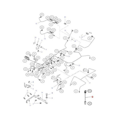 Massey Ferguson - Adapter - ACW032960A - Farming Parts