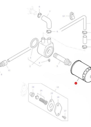 Massey Ferguson - Filter - V836479591 - Farming Parts