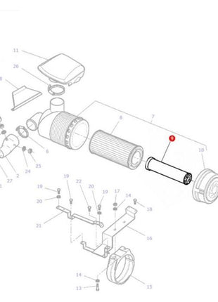 Massey Ferguson - Filter Air Inner - 4271468M1 - Farming Parts