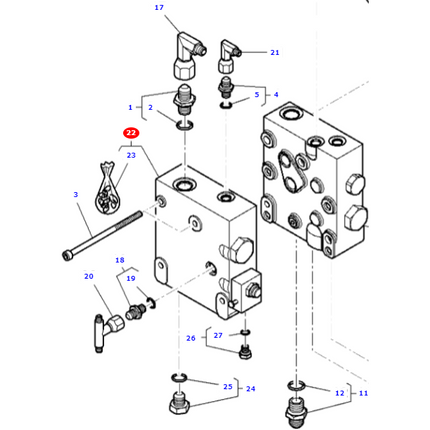 Massey Ferguson - Safety Valve - 4301381M1 - Farming Parts