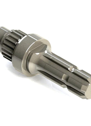 A metallic cylindrical mechanical component with multiple grooves and flanges, identified as a PTO Shaft - S.260196 by Sparex, designed for 540 RPM with a 1 3/8'' - 6 spline configuration, is shown against a white background.