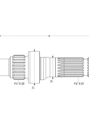 PTO Shaft
 - S.260198 - Farming Parts