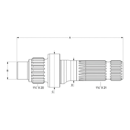 PTO Shaft
 - S.260198 - Farming Parts