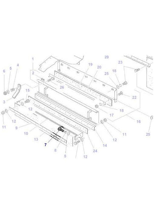 Massey Ferguson - Bolt M10x25mm - 3009492X1 - Farming Parts