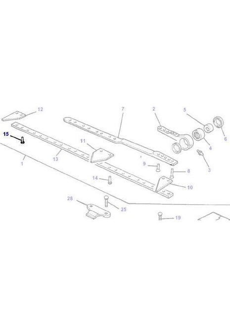 Massey Ferguson - Knife Section Rivet - 362038X1 - Farming Parts