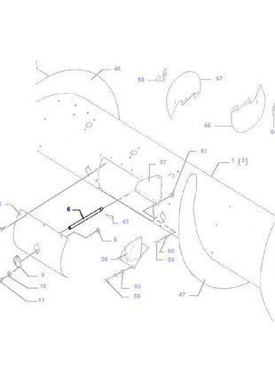 Massey Ferguson - Finger - D28283815 - Farming Parts