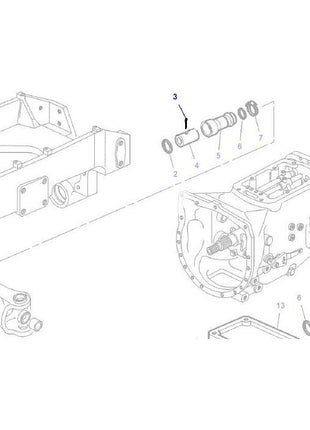 Massey Ferguson - Coupler Split Pin - 3810097M1 - Farming Parts