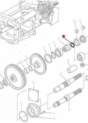 Massey Ferguson - PTO O Ring - 377832X1 - Farming Parts