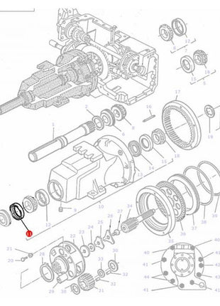 Massey Ferguson - Seal Outer - 3619141M1 - Farming Parts