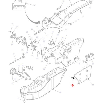 Massey Ferguson - Cap Head M10X20 - 3009291X1 - Farming Parts