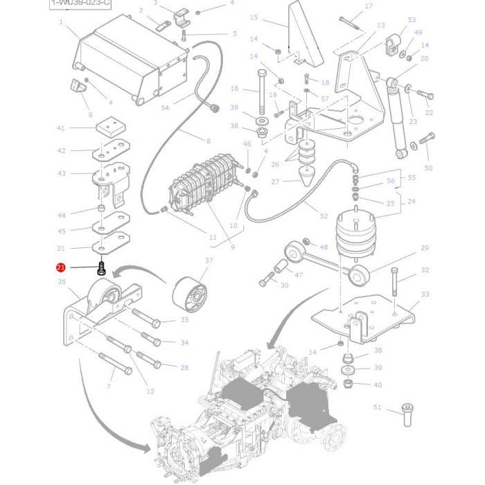 Massey Ferguson - Bolt M16x35 - 339275X1 - Farming Parts
