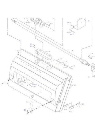 Massey Ferguson - Bolt M8x15 Cap Head - D40685000 - Farming Parts