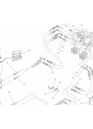 Massey Ferguson - ORing Female Coupler - 368374X1 - Farming Parts