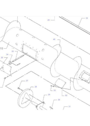 Massey Ferguson - Toggle Table Auger Finger - D28260314 - Farming Parts